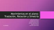 Movimientos en el Plano