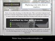 Replacing your entry door or windows