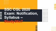 Notification Announce for SSC CGL 2020