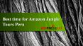 Best time for Amazon Jungle Tours Peru PowerPoint PPT Presentation