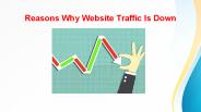 Reasons Why Website Traffic Is Down