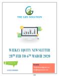 WEEKLY EQUITY NEWSLETTER 28TH FEB TO 6TH MARCH 2020 PowerPoint PPT Presentation