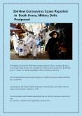 334 New Coronavirus Cases Reported In South Korea, Military Drills Postponed PowerPoint PPT Presentation