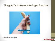 Things to Do to Assess Male Organ Function