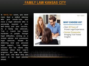Family law Kansas City