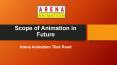 Scope of Animation in Future - Arena Animation Tilak Road PowerPoint PPT Presentation