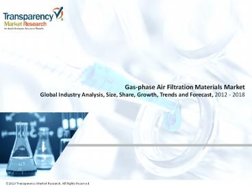 Gas-phase Air Filtration Materials Market
