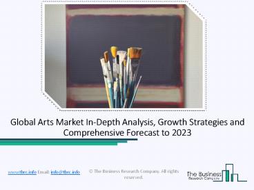 Arts Market Global Report Forecast 2020-2023
