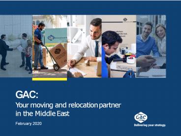 GAC International Moving