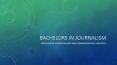 Bachelors in Journalism and Mass Communication | IIMM Delhi PowerPoint PPT Presentation