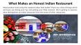 What Makes an Honest Indian Restaurant PowerPoint PPT Presentation
