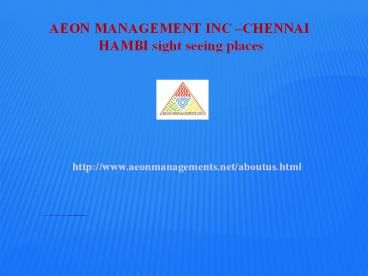 aeon management Inc chennai 164