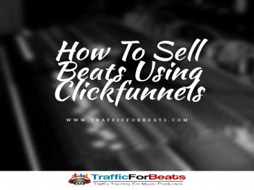 How to Sell Beats With ClickFunnels?