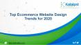 Top Ecommerce Website Design Trends for 2020
