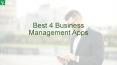 Best 4 Business Management Apps PowerPoint PPT Presentation