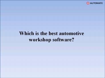 Best Car Garage Management Invoice Software - Garage CRM