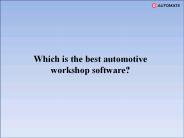Best Car Garage Management Invoice Software - Garage CRM
