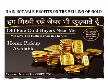Gold Buyer | Gold Buyer In Delhi NCR