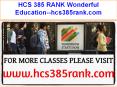 HCS 385 RANK Wonderful Education--hcs385rank.com PowerPoint PPT Presentation