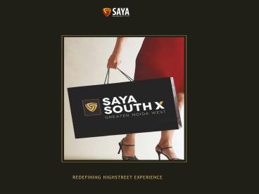 Saya South X: Commercial Properties For Sale