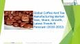 Global Coffee And Tea Manufacturing Market Industry Analysis Report 2020 PowerPoint PPT Presentation