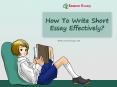 How To Write Short Essay Effectively ? PowerPoint PPT Presentation