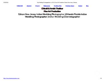 The Ultimate Wedding Photographers in the USA