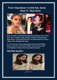 From Vidya Balan To Aditi Rao- Some Ways To Style Silver Jewelry PowerPoint PPT Presentation