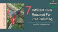 7 Different Tools Required For Tree Trimming PowerPoint PPT Presentation