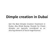 dimple creation in dubai