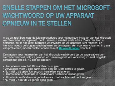 Microsoft telefoonnummer online dienstverlener