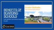 Benifits of boarding school