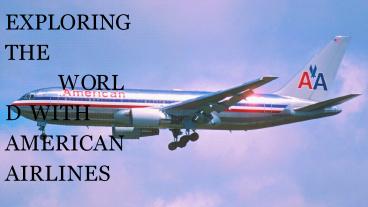 American Airlines deals