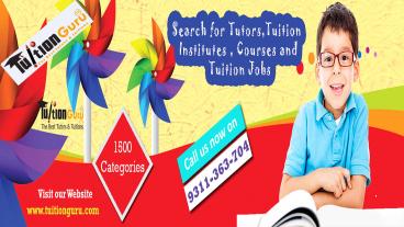 Hire Best Private Home Tutors | Home Tuition