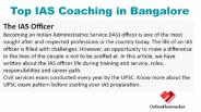 Top IAS Coaching in Bangalore