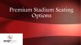 Premium Stadium Seating Options PowerPoint PPT Presentation