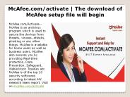 McAfee.com/activate | With the viruses, malware, ransomware, spyware