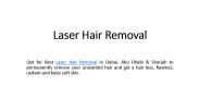 Laser Hair Removal