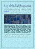 Study in UAE_ Studyindubai.ae PowerPoint PPT Presentation