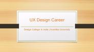UX Design Career - Avantika University