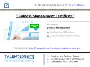 Business Management Classes