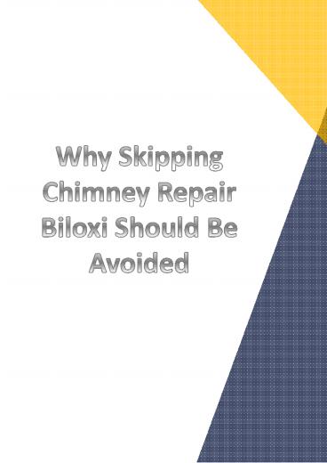 Get SootAway Services - Best Professional Chimney Repair Biloxi