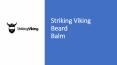 Striking VIking Beard Balm PowerPoint PPT Presentation