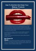 How To Disinfect And Clean Your Makeup Products Regularly? PowerPoint PPT Presentation