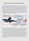 White Label Travel Portal Development PowerPoint PPT Presentation