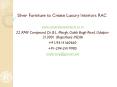 Silver Furniture to Create Luxury Interiors RAC PowerPoint PPT Presentation