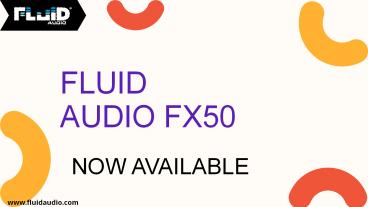 Fluid Audio FX50