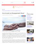 How to pick an Engagement Ring?