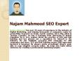 Najam Mahmood Digital Marketing Strategy   PowerPoint PPT Presentation