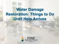 Water Damage Restoration: Things to Do Until Help Arrives PowerPoint PPT Presentation